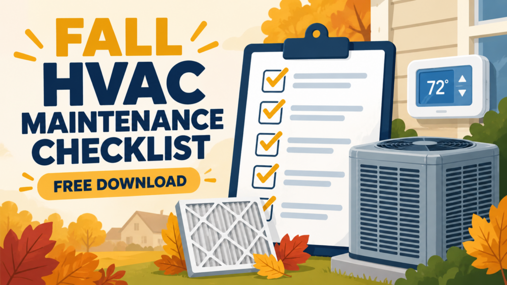 Fall HVAC Maintenance Checklist